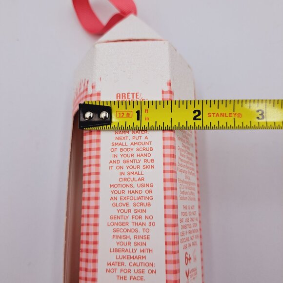 Sugar Plums Sugar Scrub Holiday Christmas Giftbox Ornament Stocking Stuffer - Picture 6 of 7